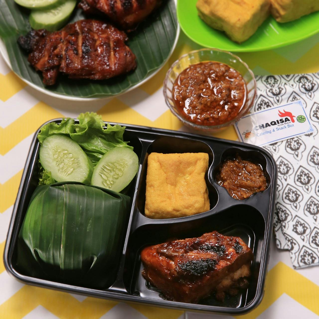 Kulina Catering Harian Jakarta Nasi Ayam Bakar dan Tahu Goreng